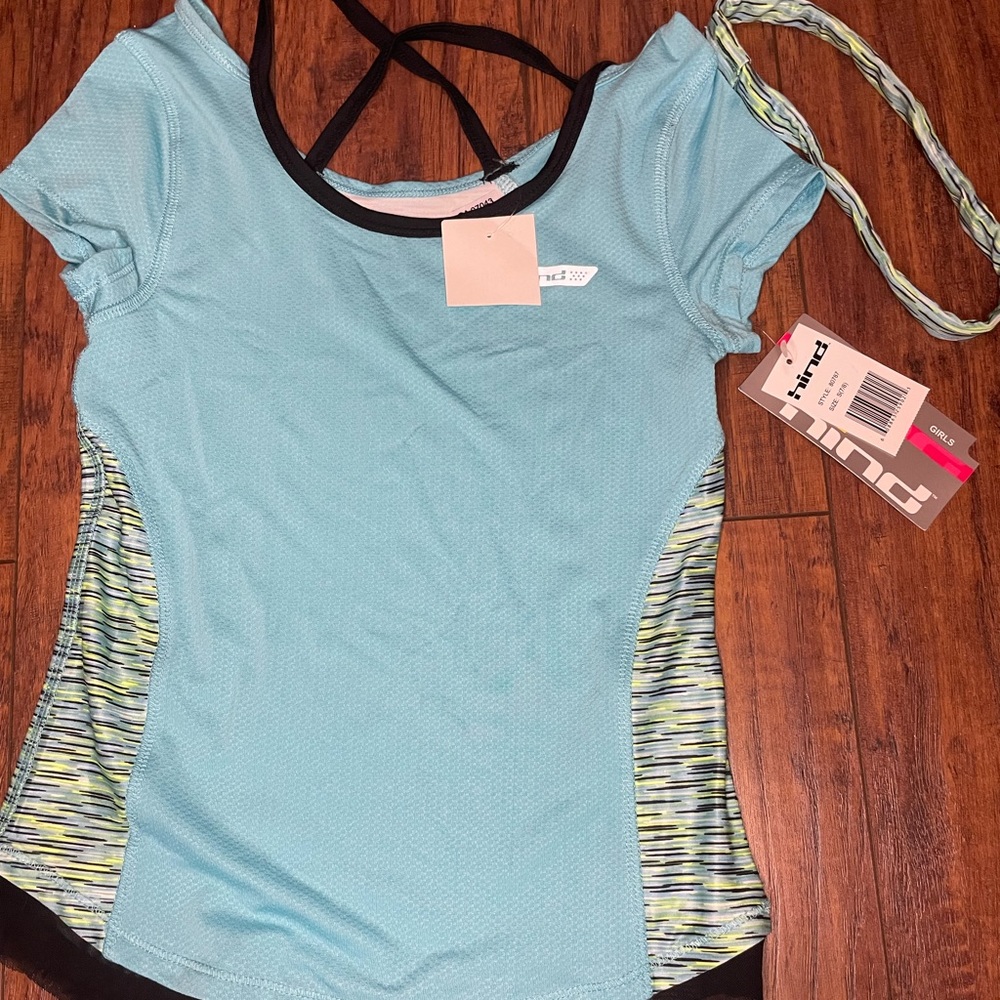 Hind athletic girls shirt NWT